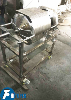 SUS304/SUS316L High Grade Stainless Steel Plate and Frame Filter for Liquor Filtration