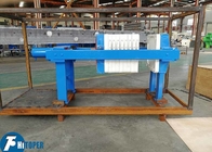 2.2kw Power Hydraulic Filter Press With 450mm Filter Plate Manual Cake Discharge