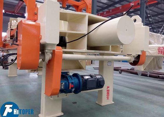 Iron Pyrite Treatment Automatic Chamber Filter Press With Automatic Coth Washing Device