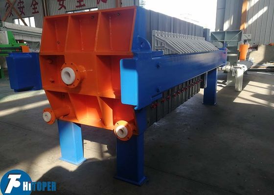 Membrane Filter Press Engineered to Provide Low Moisture Cake and High Filtration Pressure in Industrial Applications