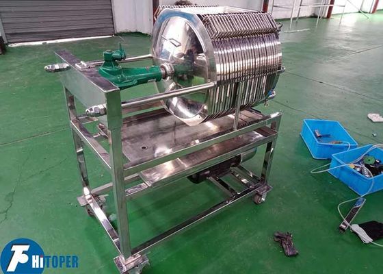 Stainless Steel Plate and Frame Filter Press with Screw Thread Structure and Replaceable Filter Media for Industrial Filtration Needs