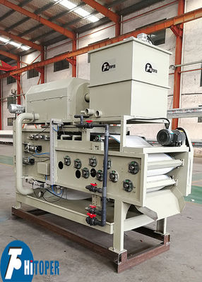 500mm Filter Belt Width Belt Filter Press For Metallurgy Sludge Dewatering Of High Automation Level