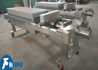 Precision 200 Mesh Stainless Steel Filter Press For Food Industrial Filtration