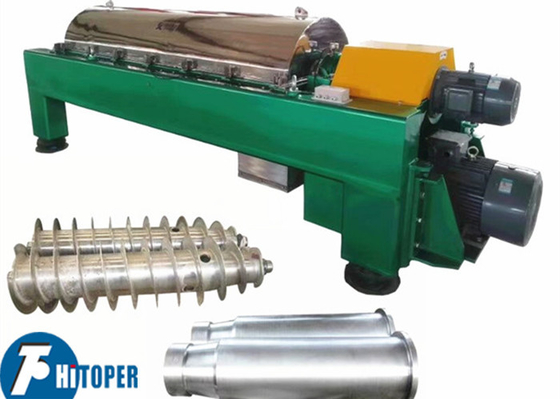 Juice Separation 3800r/min High Speed Horizontal Industrial Decanter Centrifuge Dual Motor Drive