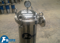 1.0Mpa pressure Bag Filter Housing Slurry Water Solid Liquid Separation
