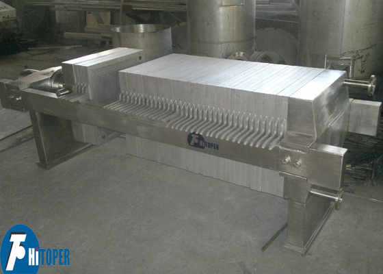 Cooking Oil Filter Press of Stainless Steel Plate Used in Food Plant for Oil Filtration