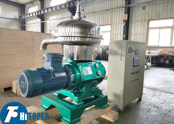 Automatic Inlet and Outlet Material Separation Disc Bowl Centrifuge with Self-cleaning Function and Oil Purification