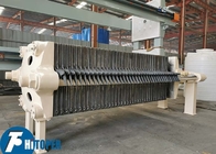 High temperature material cast iron plate and frame filter press used in sludge wastewater