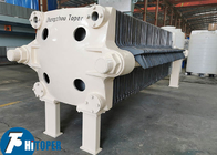 High temperature material cast iron plate and frame filter press used in sludge wastewater