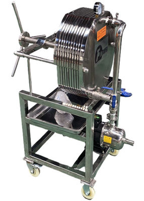 Plate and Frame Filter Press applied with pressurized sealed filter system ensuring filtration performance and durability