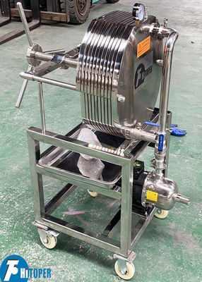 Plate and Frame Filter Press Offering Pressurized Sealed Filtration for Clarification Sterilization and Purification of Liquids