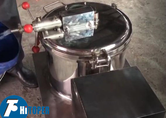 Dia.300mm Drum High Speed Platform Base Centrifuge Separator for Gypsum Separation