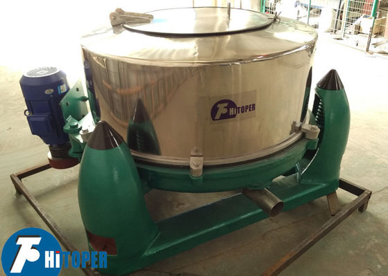 Industrial Basket Centrifuge SS1000 Three Foot Manual Discharge Machine for Chemical Powder Dehydration and Solid Liquid Separation