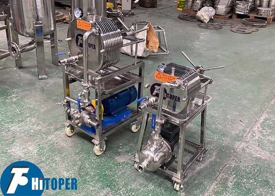 Stainless Steel 304 Plate and Frame Filter for Solid-Liquid Separation in Environmental Remediation