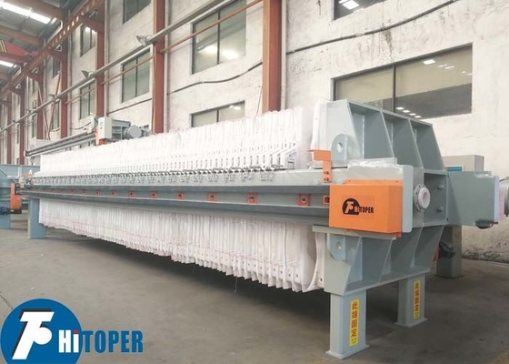 1250X1250mm Plate Factory Bottom Price Automatic Closure & Discharge Chamber Filter Press Machine