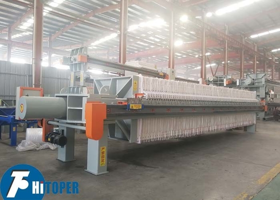 PP Plate Chamber Filter Press for High Pressure Slurry Dewatering in Stone Industry with User-friendly Design