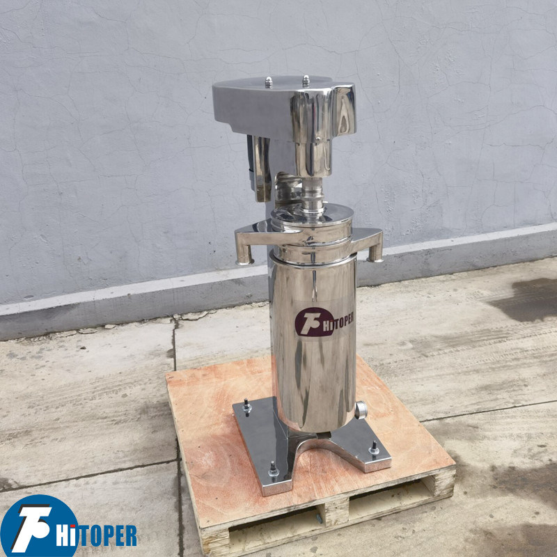 1.5kw Motor Drive Precision Tubular Centrifuge for Citrus Essential Oils Extraction