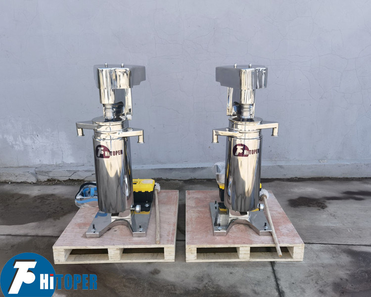 High Precision Tubular Centrifuge for Separating Solid Liquid Suspensions with Small Particle Sizes in Various Industrial Applications