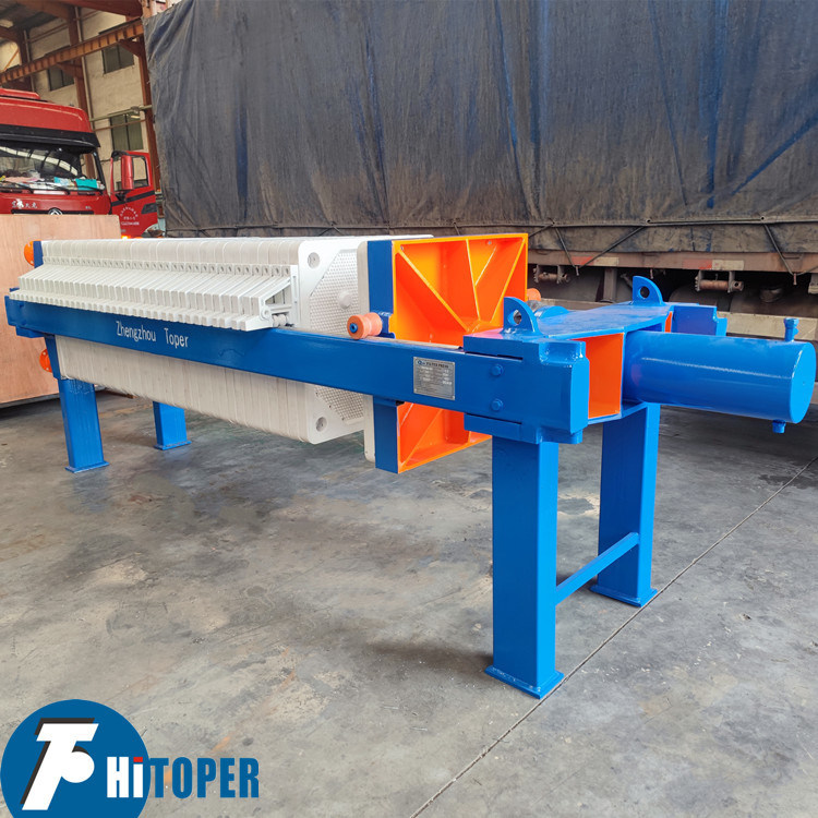 Automatic Chamber Filter Press for Industrial Wastewater Separation Tailings Filtration and Ore Sludge Dewatering with PLC Control System