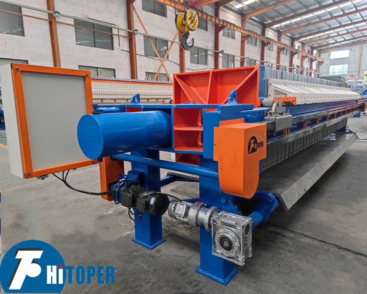 Hydraulic Membrane Filter Press Mechanical Dewatering Equipment CE Certification