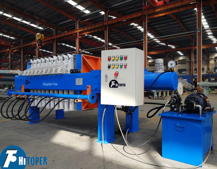 Membrane Filter Press with 10 Square Meter Filtration Area and Automatic Cake Discharge for Industrial Filtration Needs