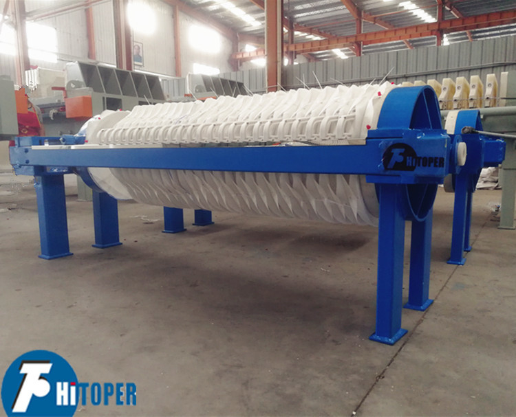 Kaolin / Ceramic Industry Round Plate Filter Press Machine CE Approval