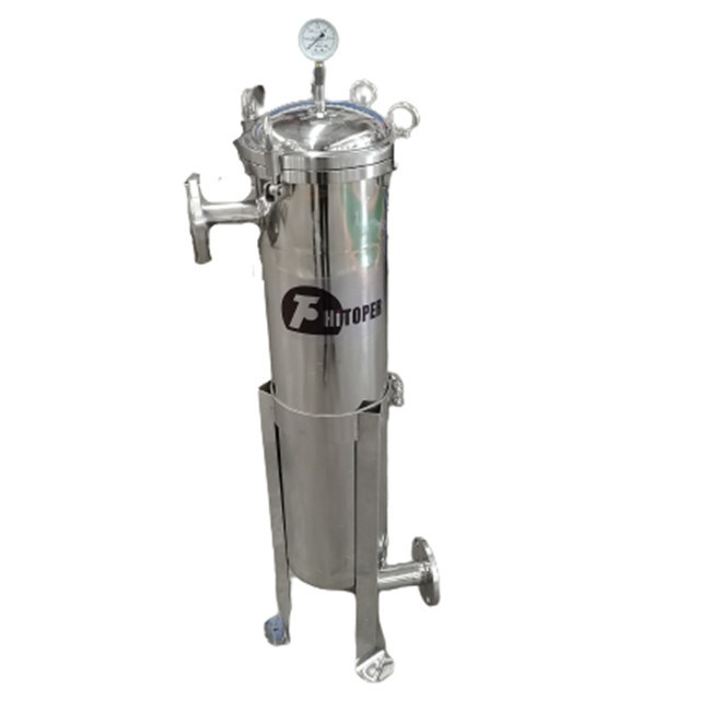 High Capacity Bag Filter Housing with Stainless Steel 304 Material Providing Filtration and Low Maintenance Requirements