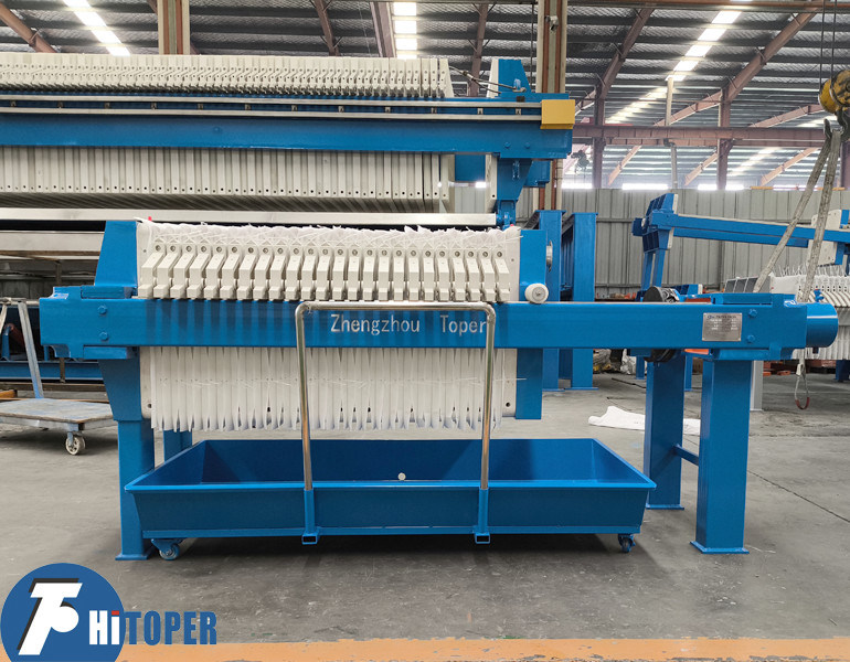 630x630mm Recessed Plate Chamber Filter Press Manual Jack Filter Press Suitable for Small Scale Filtering