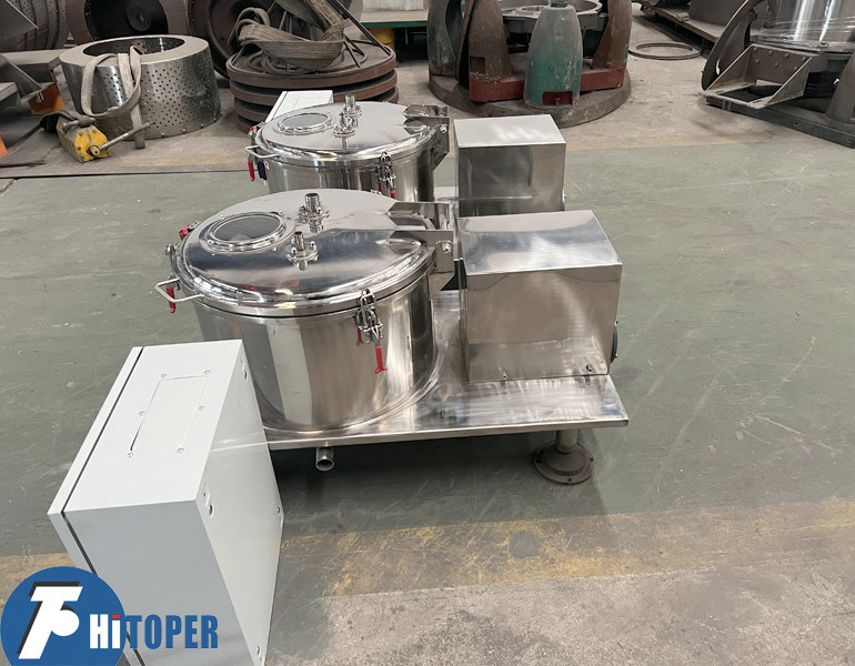 Platform Base Centrifuge for Small Pilot in Research and Production.20L Volume Drum Separator