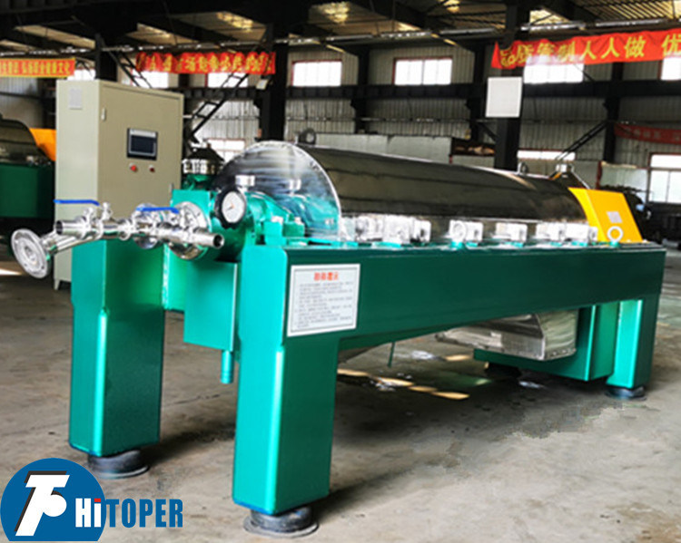 Industrial Decanter Centrifuge for Liquid-Liquid-Solid Separation with Automatic Continuous Operation Process