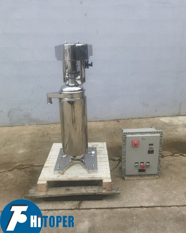 Tubular Centrifuge Used for Solid Liquid Separation and Clarification in Beverage Chemical Food and Biological Applications