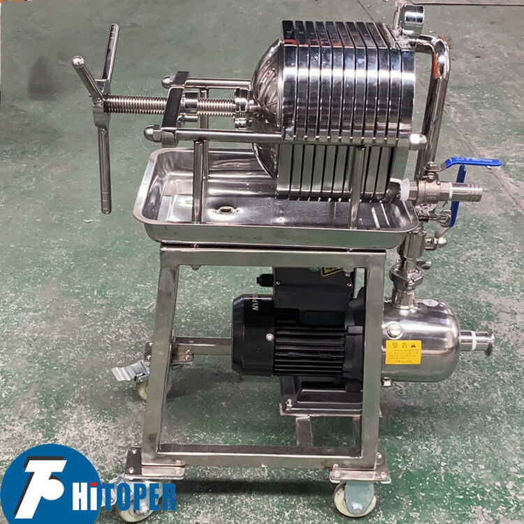Stainless Steel Plate And Frame Filter For Precise Solid-Liquid Separation In Environmental Protection