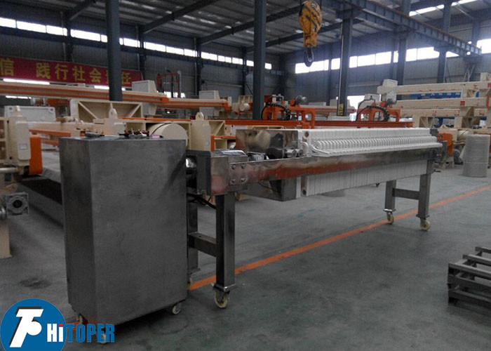 High-Performance Cardboard Filter Press for Purification and Concentration in Pharmacy and Biology Industry