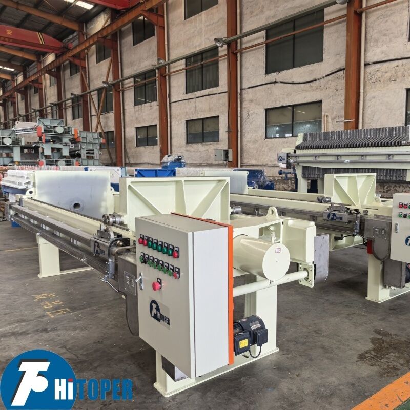 High Temperature Cast Iron Filter Press for Chemical Material Filtration and Dewatering with Long Service Life