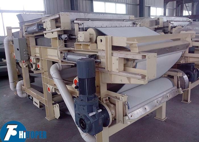 Large Diameter Roller Belt Filter Press for Dehydration and Fully Automated Sludge Dewatering Process