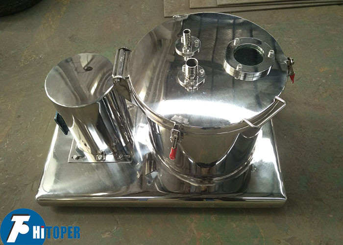 Small Pilot Use Stainless Steel Table Top Discharge Centrifuge Separator.5L Volume Drum Separator