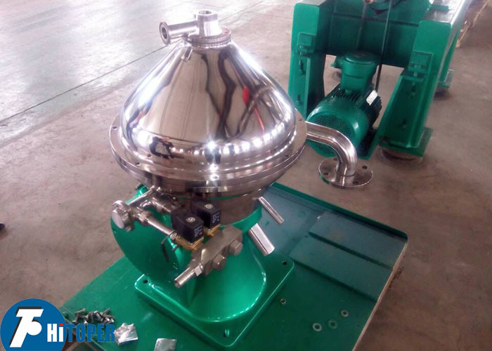 2 / 3 Phase Separation Disk Centrifuge Equipment With Continuous Feed & Discharge Function