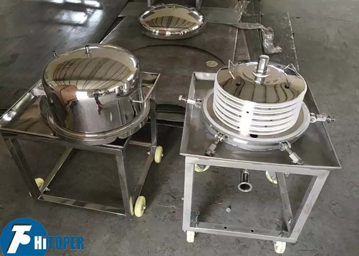 Laminated Plate And Frame Filter , Stainless Steel Stack Filtration Machine