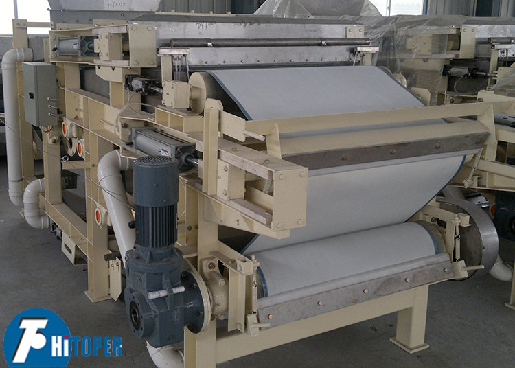 Advanced High Pressure Belt Filter Press For Wastewater Treatment Continuous Operated