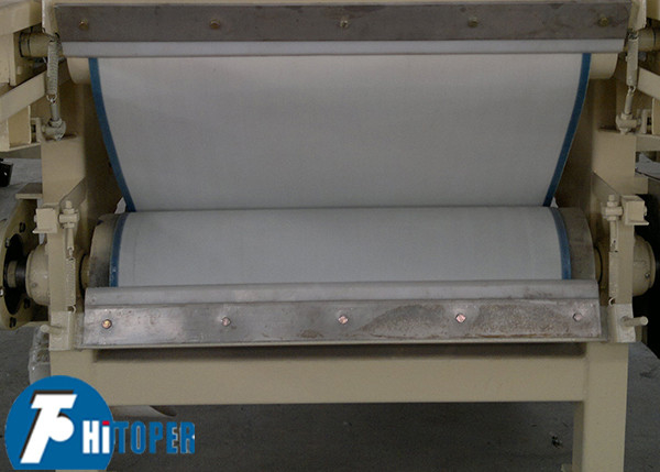 Oil Refining Automatic Belt Filter Press , High Precision Sludge Dewatering Machine