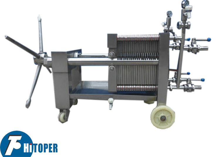 Fine Precision Clarify Plate And Frame Filter Press For Maple Syrup / Oils