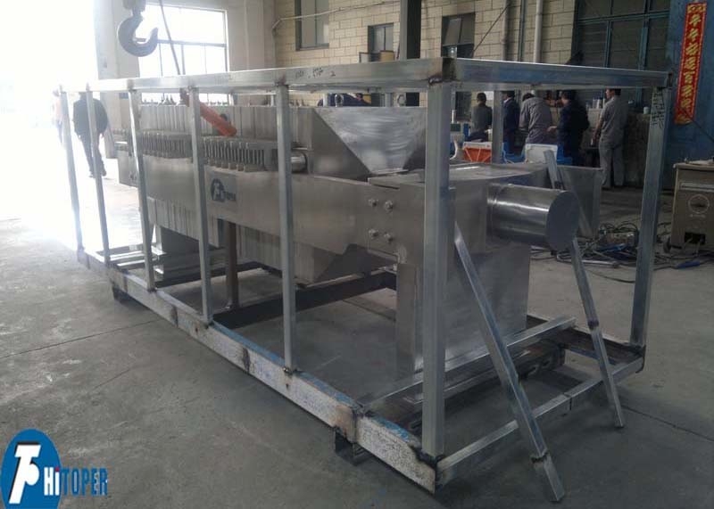Beet Pulp Clarification Plate And Frame Filter Press With 1m2 - 30m2 Filter Area