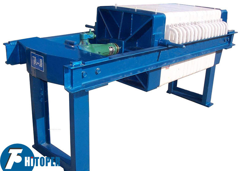 Manual Operation Plate and Frame Filter Press Featuring Screw Jack and Filtration Area Between 1m2 and 40m2 for Easy