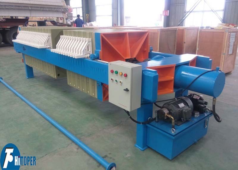 Mineral Sludge Dewatering 1.2Mpa High Pressure Membrane Filter Press CE Certificated
