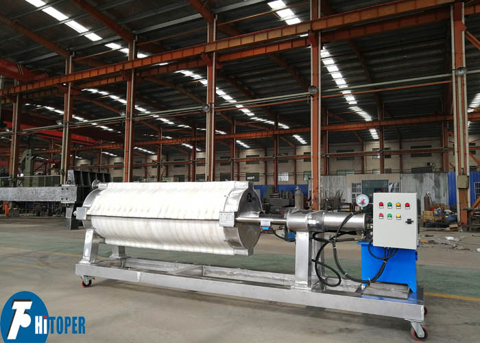Round Structure Cotton Cake Filter Press with Aluminum Alloy and Reinforced Polypropylene Material