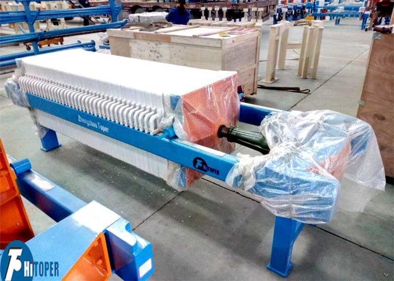 Lab Test Recessed Chamber Filter Press , Small Scale Filter Press Equipment