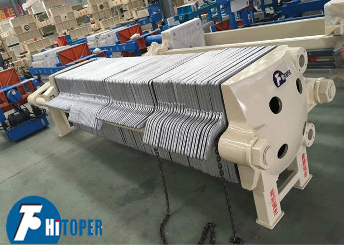 High Temperature and Pressure Cast Iron Filter Press Machine for Chemical Industry