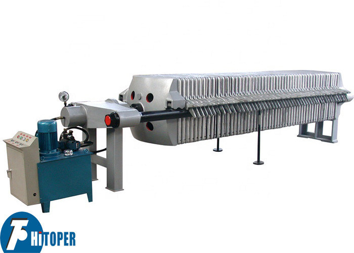 High Strength Cast Iron Filter Press Designed for Chemical Industry Applications Including Gypsum and Various Sulfates