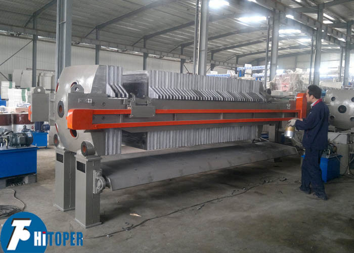 High Temperature Cast Iron Filter Press for Chemical Material Filtration and Dewatering with Long Service Life