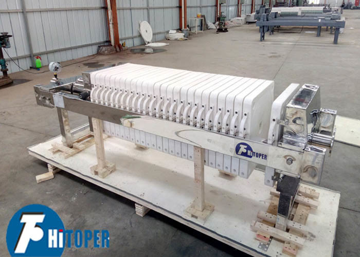 Stainless Steel Filter Press Offering Manual Jack Automatic Hydraulic and Screw Pressing Methods for Solid Liquid Separation